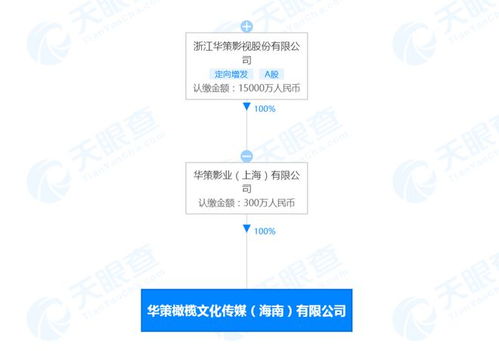 華策影視跨界布局 海南新公司擴(kuò)展互聯(lián)網(wǎng)銷售版圖